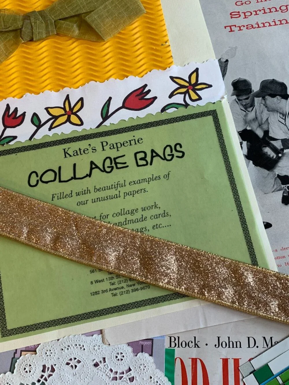 Vintage and Current Ephemera for Junk Journaling, etc.  Buyer receives ALL!